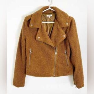 Max Studio Women’s Brown Teddy Jacket